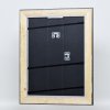 Efektní dřevěný rám profil 95 černý 20x20 cm normální sklo