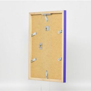 Dřevěný rám Top Cube 20x25 cm fialové antireflexní sklo