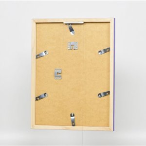 Dřevěný rám Top Cube 20x25 cm fialové antireflexní sklo