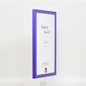 Dřevěný rám Top Cube 20x25 cm fialové antireflexní sklo