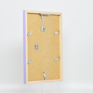 Dřevěný rám Top Cube 20x25 cm lila antireflexní sklo