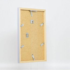 Dřevěný rám Top Cube 20x25 cm stříbrné antireflexní sklo