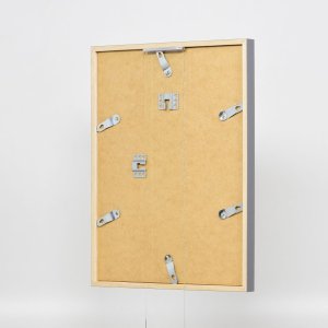 Efektní dřevěný rám profil 35 antracit 20x25 cm normální sklo + distanční rámeček