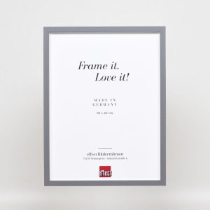 Efektní dřevěný rám profil 35 antracit 20x25 cm normální sklo + distanční rámeček