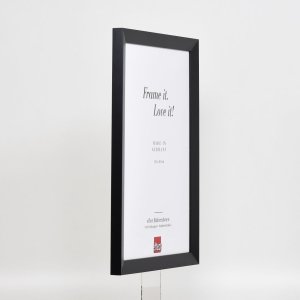 Dřevěný rám s efektem Top N černá 20x25 cm muzejní sklo