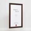 Efektní dřevěný rám Top N palisandr 20x25 cm muzejní sklo