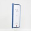 Efektní dřevěný rám profil 35 modrý 20x28 cm antireflexní sklo