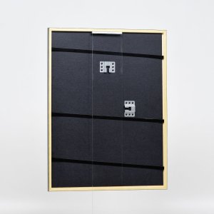 Efektní dřevěný rám profil 23 zelený 20x28 cm antireflexní sklo
