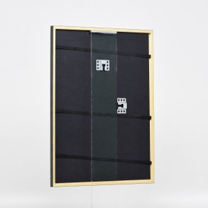 Efektní dřevěný rám profil 23 zelený 20x28 cm antireflexní sklo