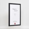Efektní dřevěný rám profil 2070 antireflexní sklo 20x28 cm černý