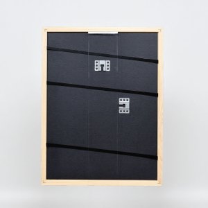 Efektní dřevěný rám profil 32 světle hnědý 20x28 cm muzejní sklo