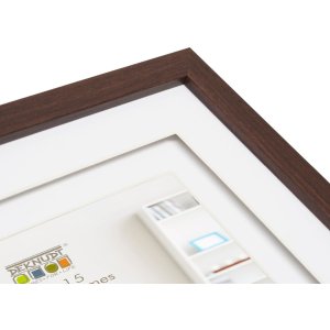 Deknudt dřevěný rám S65KQ1 hnědý 20x30 cm
