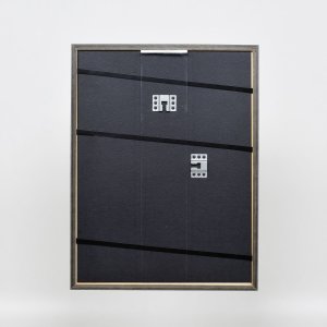 Efektní rám z masivního dřeva profil 25 modrý 20x30 cm muzejní sklo