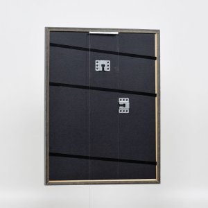 Efektní rám z masivního dřeva profil 25 modrý 20x30 cm muzejní sklo