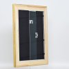 Efektní dřevěný rám profil 95 zlatý 20x30 cm antireflexní sklo