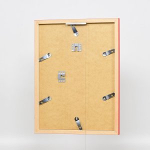 Dřevěný rám Top Cube 21x28 cm červené antireflexní sklo