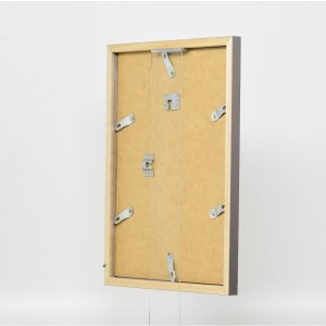 Dřevěný rám Top Cube 21x28 cm platinové antireflexní sklo