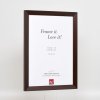 Efektní dřevěný rám Top N palisandr 21x28 cm antireflexní sklo