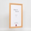 Efektní dřevěný rám Top N bříza 21x28 cm antireflexní sklo