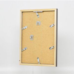 Dřevěný rám Top Cube 21x29,7 cm platina normální sklo