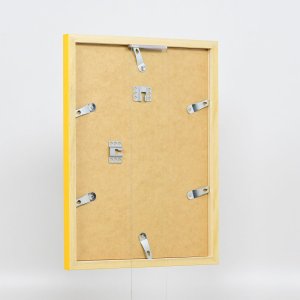 Dřevěný rám Top Cube 21x29,7 cm žluté muzejní sklo