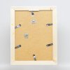 Efektní rám na obrazy z masivního dřeva 2240 bílý 21x29,7 cm muzejní sklo
