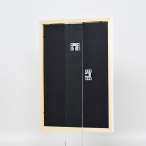 Efektní dřevěný rám profil 2210 bílý 23x70 cm antireflexní sklo