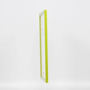 Efektní dřevěný rám profil 89 zelený 23x70 cm normální sklo
