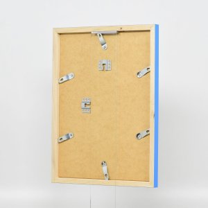 Dřevěný rám Top Cube 23x70 cm modré antireflexní sklo