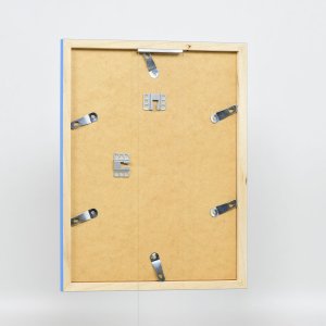 Dřevěný rám Top Cube 23x70 cm modré antireflexní sklo