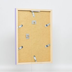 Dřevěný rám Top Cube 23x70 cm lila antireflexní sklo