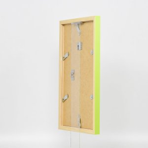 Dřevěný rám Top Cube 23x70 cm zelené muzejní sklo