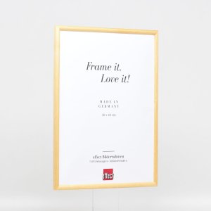 Efektní rám z masivního dřeva profil 20 jedle zelená 24x30 cm antireflexní sklo
