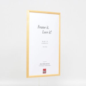 Efektní rám z masivního dřeva profil 20 jedle zelená 24x30 cm antireflexní sklo