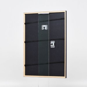 Efektní dřevěný rám profil 23 červený 25x30 cm antireflexní sklo