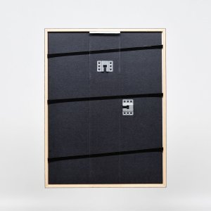 Efektní dřevěný rám profil 23 červený 25x30 cm antireflexní sklo