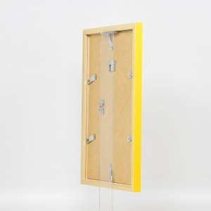 Dřevěný rám Top Cube 25x35 cm žluté antireflexní sklo