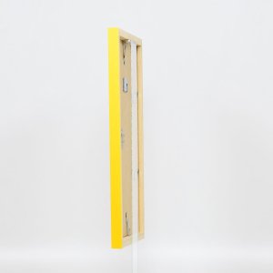 Dřevěný rám Top Cube 25x35 cm žluté antireflexní sklo