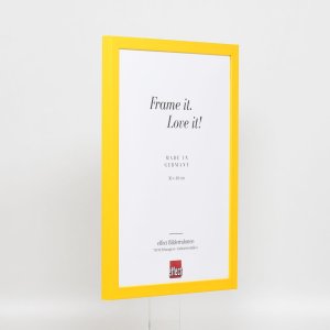 Dřevěný rám Top Cube 25x35 cm žluté antireflexní sklo