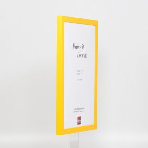 Dřevěný rám Top Cube 25x35 cm žluté antireflexní sklo