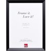 Dřevěný rám s efektem Top N černý 25x35 cm antireflexní sklo