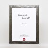 Efektní obrazový rám 2311 stříbrný vysoký lesk 25x35 cm antireflexní sklo