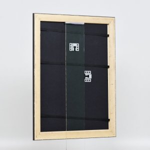 Efektní dřevěný rámový profil 94 černý 25x35 cm antireflexní sklo