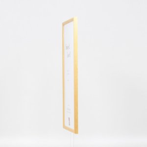 Efektní rám z masivního dřeva profil 20 bílý 25x50 cm normální sklo