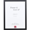 Efektní dřevěný rám profil 2210 černý 25x50 cm antireflexní sklo
