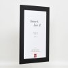 Efektní rám z masivního dřeva profil 30 černý 25x50 cm akrylové sklo