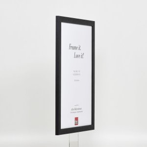 Efektní dřevěný rám profil 2210 černý 25x60 cm antireflexní sklo