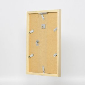 Dřevěný rám Top Cube 25x60 cm zlaté normální sklo