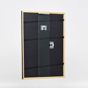 Efektní dřevěný rám profil 23 světle hnědý 25x60 cm antireflexní sklo