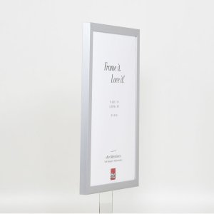 Dřevěný rám Top Cube 25x60 cm stříbrné antireflexní sklo